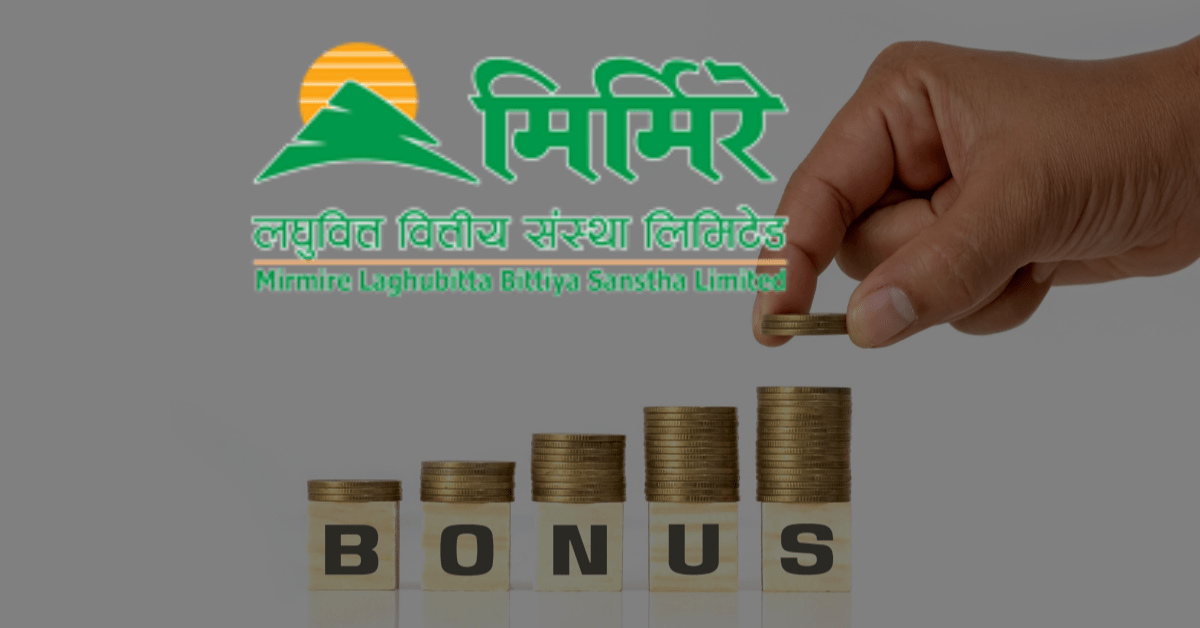 Mirmire Laghubitta Bittiya Sanstha Limited Announced Bonus share